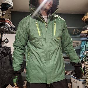 Marker Ski Snowboard Jacket Shell / Puffer Combo